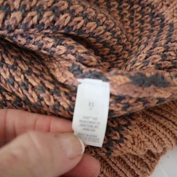 Aerie 078-0745-47539 Women's Sz XS Leopard Print Oversized Crew Neck Sweater - Picture 5 of 7